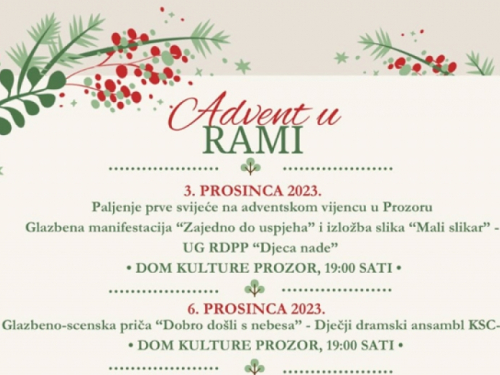 Advent u Rami - obogatite radosno vrijeme iščekivanja malenog Isusa!