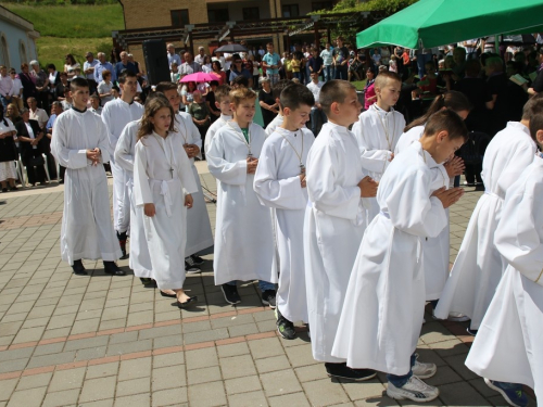 FOTO: Vanjska proslava patrona župe Prozor