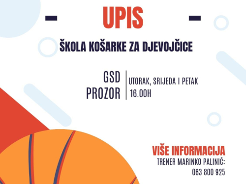 HŽKK Rama: Upis u školu košarke