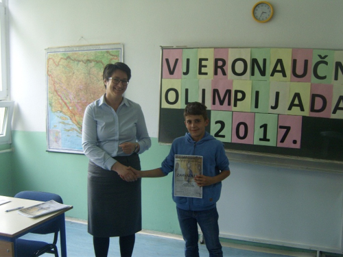 FOTO: Učenici iz Rame na vjeronaučnoj olimpijadi