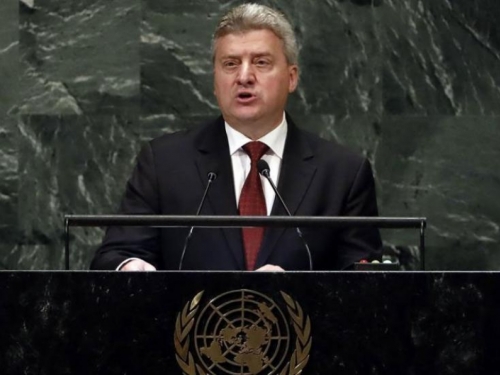Makedonci bojkotirali govor vlastitog predsjednika u UN-u