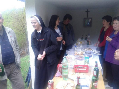 Blagoslov polja i misa na groblju Čelice