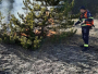 Tri požara na području Tomislavgrada, jedna osoba uhićena