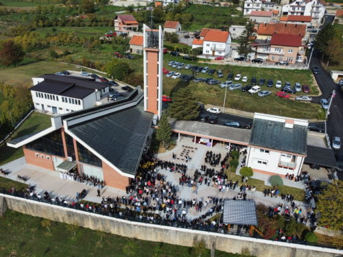 FOTO: Vanjska proslava svetoga Franje u Rumbocima