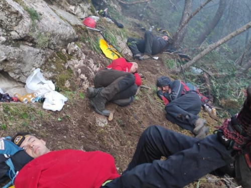 Ovo su heroji Blidinja! U pomoć im stigao kanader RH