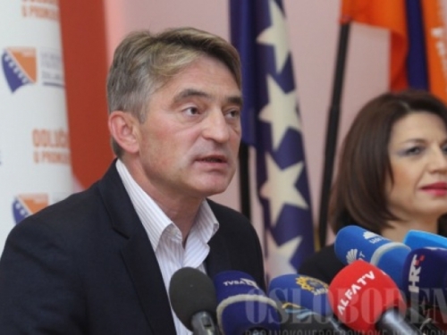 Komšić: Čović od nas nikada neće dobiti potporu za treću izbornu jedinicu