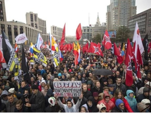 20.000 ljudi u Moskvi traži oslobađanje prosvjednika koji su od srpnja u zatvoru