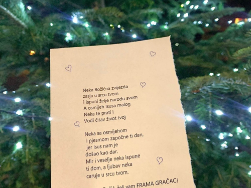 'Božićna čajanka' u Gračacu