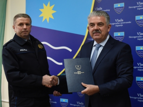 Potpisan Kolektivni ugovor između Vlade HNŽ i Sindikata policije