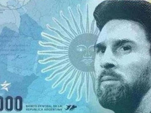 Messi bi uskoro mogao završiti na novčanicama u Argentini