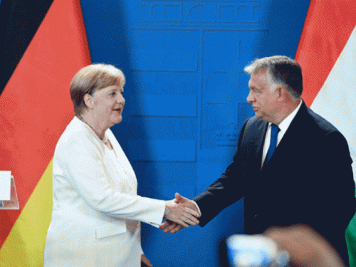 Merkel i Orban obilježili 30. godišnjicu pada ''željezne zavjese''