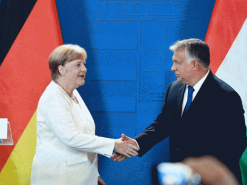 Merkel i Orban obilježili 30. godišnjicu pada ''željezne zavjese''