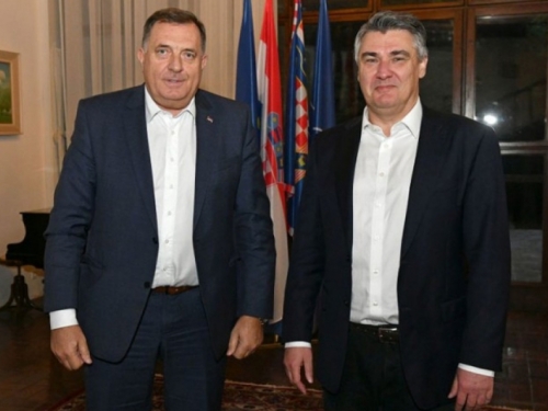 Dodik: Razgovor bio korektan, s Milanovićem približeni stavovi