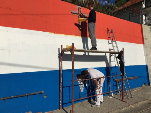 Novi mural u Rumbocima: od Uzdola do Vukovara