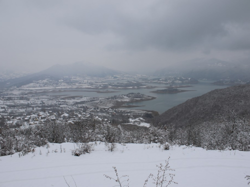 Poslijepodne kiša i snijeg