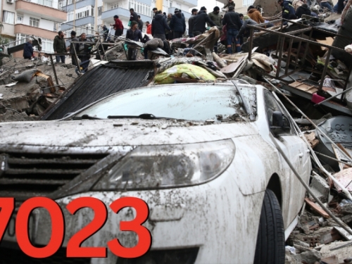 Pozivom na broj 17023 Crvenog križa FBiH pomažete u prikupljanju sredstava za žrtve potresa
