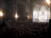 Strašno razaranje i urušavanje u crkvi Srca Isusova u Palmotićevoj u Zagrebu