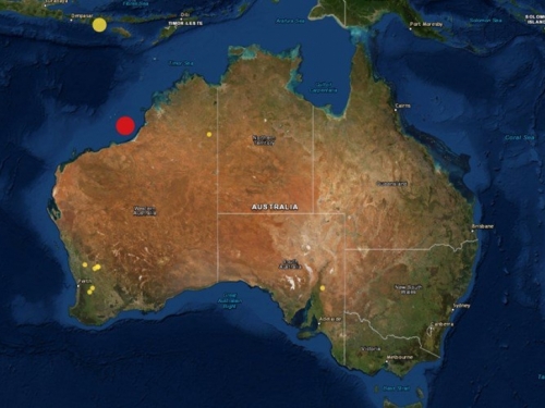Snažan potres pogodio područje uz obalu Australije