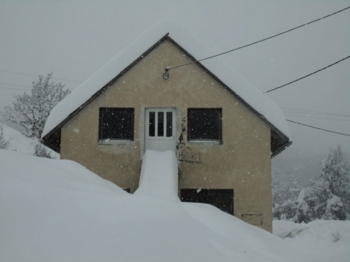 FOTO: Visina snijega na Orašcu 76 cm