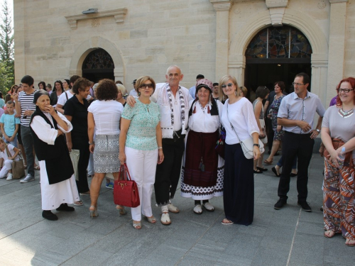 FOTO: Proslava Velike Gospe i Mlade mise fra Ivana Tučića u župi Rama-Šćit