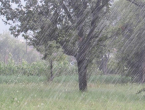 Kiša, vjetar i žuti meteoalarm