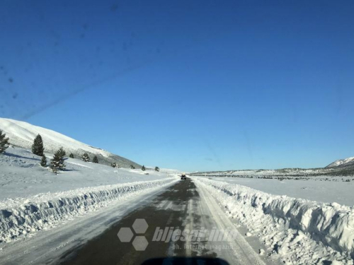 Iz Posušja prema Blidinju smiju samo vozila lakša od 3,5 tone