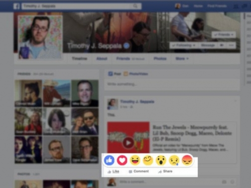 Facebook testira "prošireni Like" nazvan "Reactions"