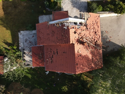 Nevrijeme u Prozoru-Rami: Oštećene kuće i automobili