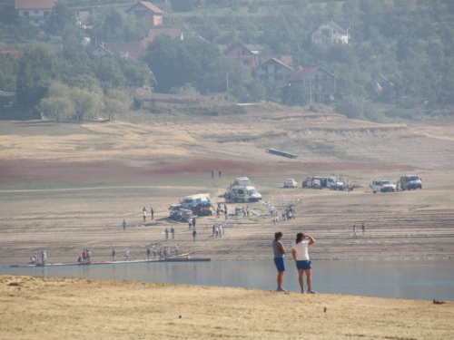 FOTO: Veslačka regata na Ramskom jezeru