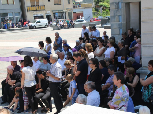 FOTO: Vanjska proslava patrona župe Prozor