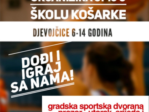 HŽKK Rama organizira upis u školu košarke