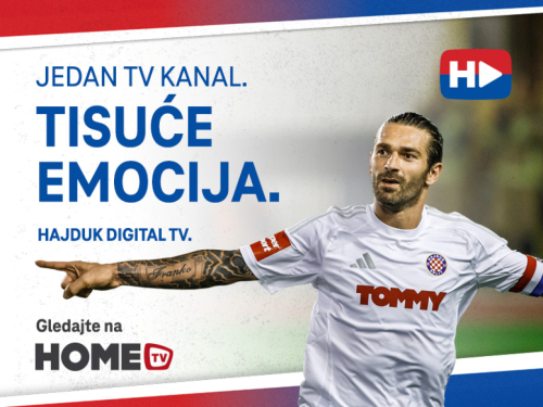 Hajduk Digital TV u HOME.TV ponudi