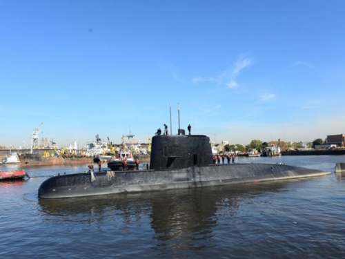 Argentinska podmornica prijavila požar prije nego što je nestala