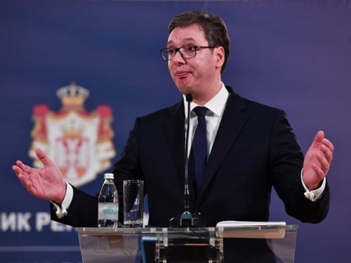 Vučić: Ne tiče me se što me zovu bahatim četnikom, neću se dodvoravati Hrvatima