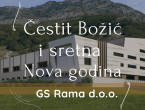 Božićna čestitka: GS-Rama d.o.o.