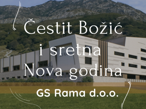 Božićna čestitka: GS-Rama d.o.o.