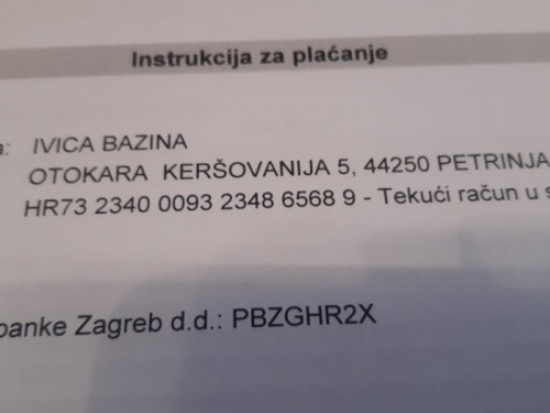 Potres oštetio kuću Ramcu u Petrinji: ''Noć smo od straha proveli u autu''