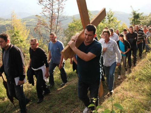 Dario Kordić na proslavi Dana 3. bojne brigade Rama na Uzdolu