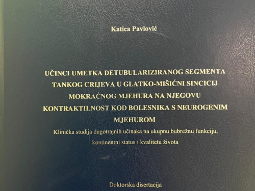 Dr. Katica Pavlović - nova doktorica znanosti iz Rame