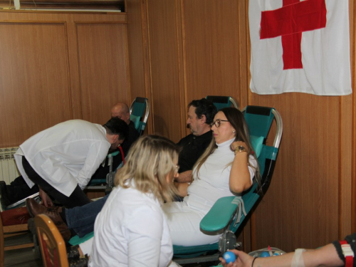 FOTO: Uspješna akcija dobrovoljnog darivanja krvi u Prozoru