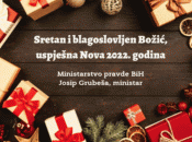 Božićna čestitka ministra pravde BiH dr. sc. Josipa Grubeše