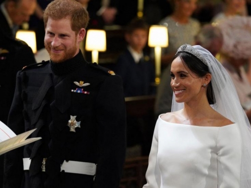 Vjenčali se princ Harry i Meghan Markle