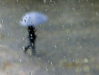 Upaljen narančasti meteoalarm: Obilne padaline i jak vjetar!