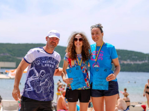 Triatlon klub 'Rama' okitio se s 3 državne medalje u Neumu