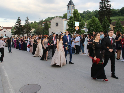 FOTO: Matura 2018. - Defile mladosti na ulicama Prozora