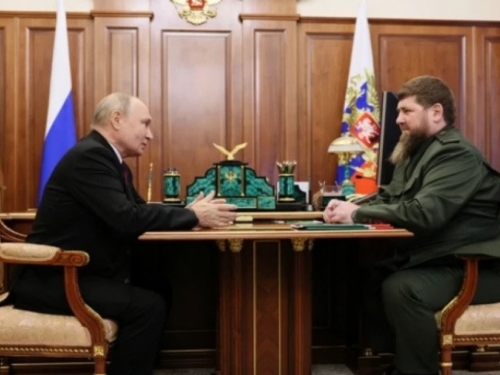 Putin i Kadirov u Moskvi razgovarali o stanju na bojištu