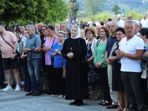 FOTO: Misa Uočnica na Šćitu - Velika Gospa 2023.