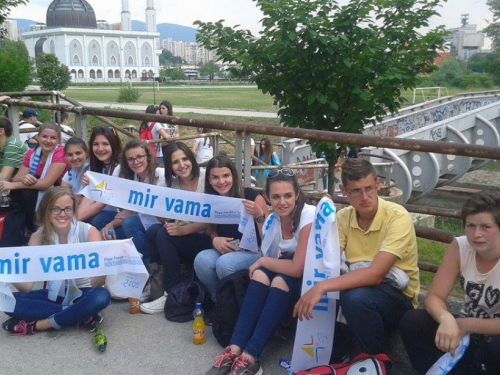 FOTO/VIDEO: Ramci na susretu s papom Franjom u Sarajevu