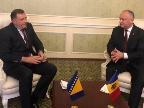 Dodik u Minsku rekao da je protiv članstva BiH u NATO-u