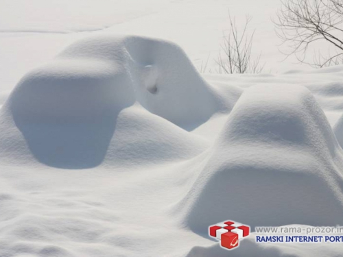 FOTO: Prisjetite se snježnog nevremena u Prozoru-Rami na današnji dan 2012.